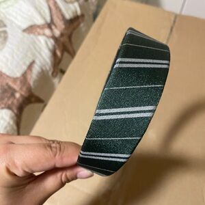 Green Striped Harry Potter Slytherin Headband